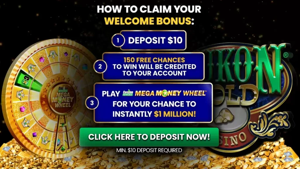 Yukon Gold Welcome Bonus